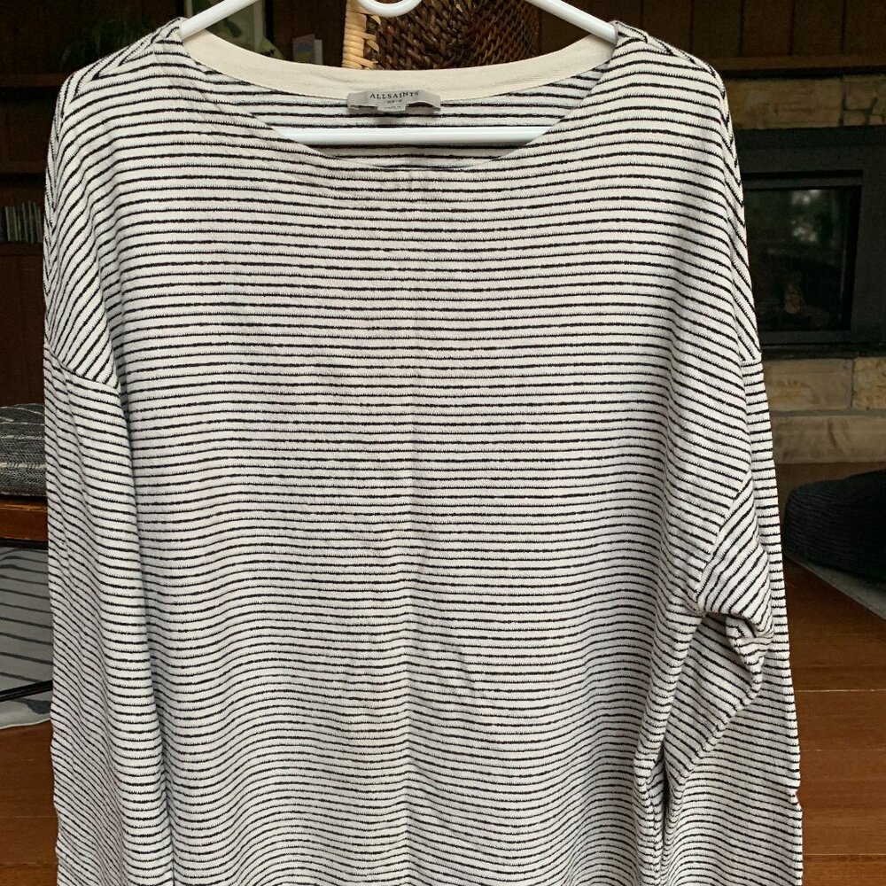 All Saints Striped Top